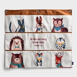 Hallmark Mary & Martha Woodland Toy Organizer - NEW